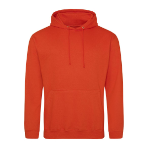 College Hoodie Burnt Orange