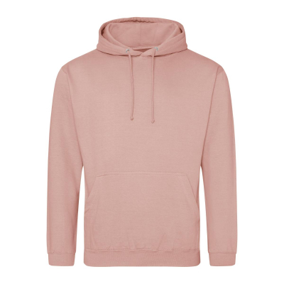 College Hoodie Dusty Pink