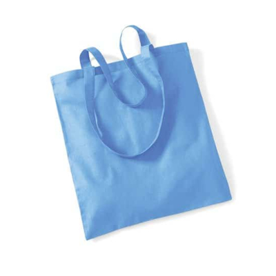 Katoenen Tas Sky Blue
