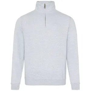 Sophomore 1/4 Zip Sweat  Heather Grey