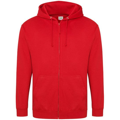 Just Hoods Zoodie Fire Red